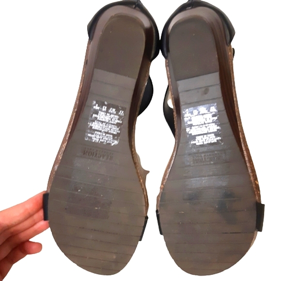 Kenneth Cole Reaction Great Gal T-Strap Wedge Gladiator Summer Sandal - Picture 11 of 11